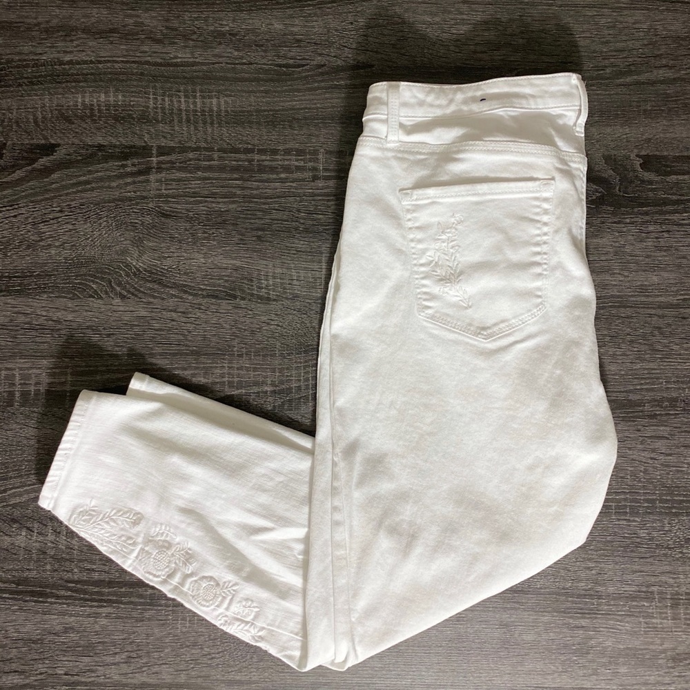 Talbots White Woman Jeans size 14